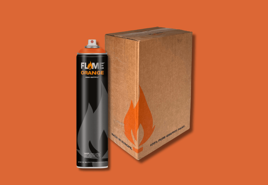FO-212. Flame Orange - Orange 600ml