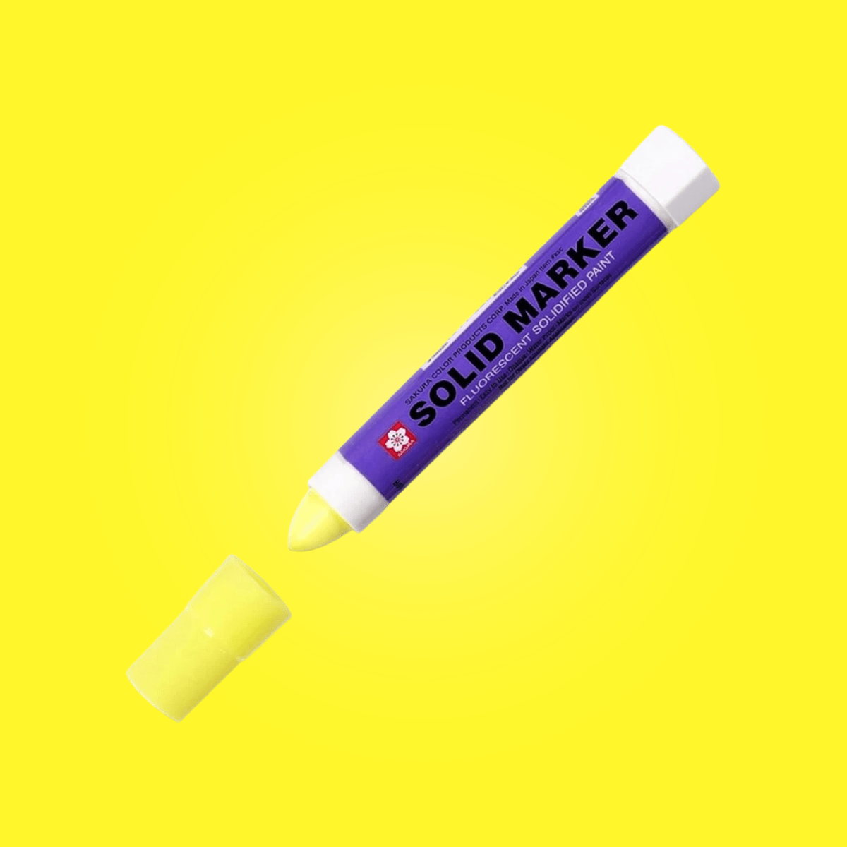 Sakura Solid XSC - Fluro Yellow