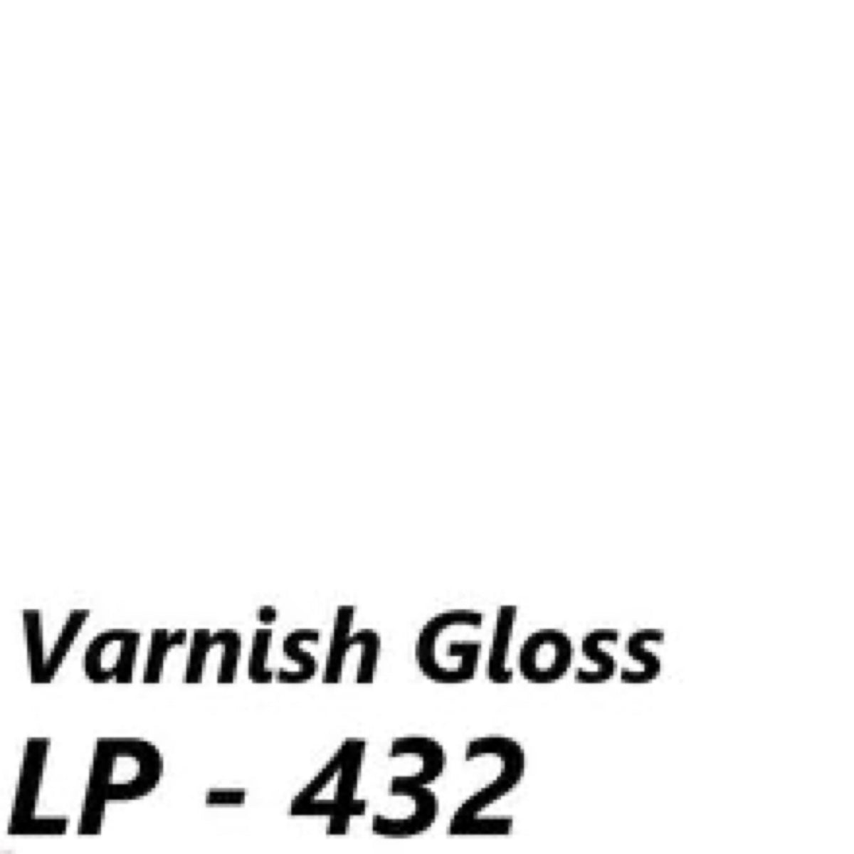 Lp-432. Loop - Varnish Gloss