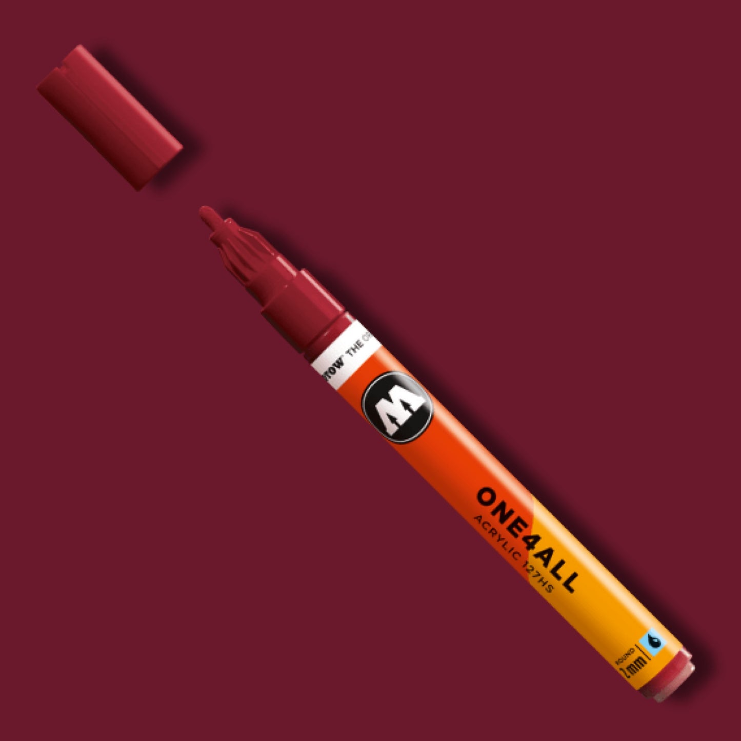 Molotow ONE4ALL Marker 127HS - 086 Burgundy