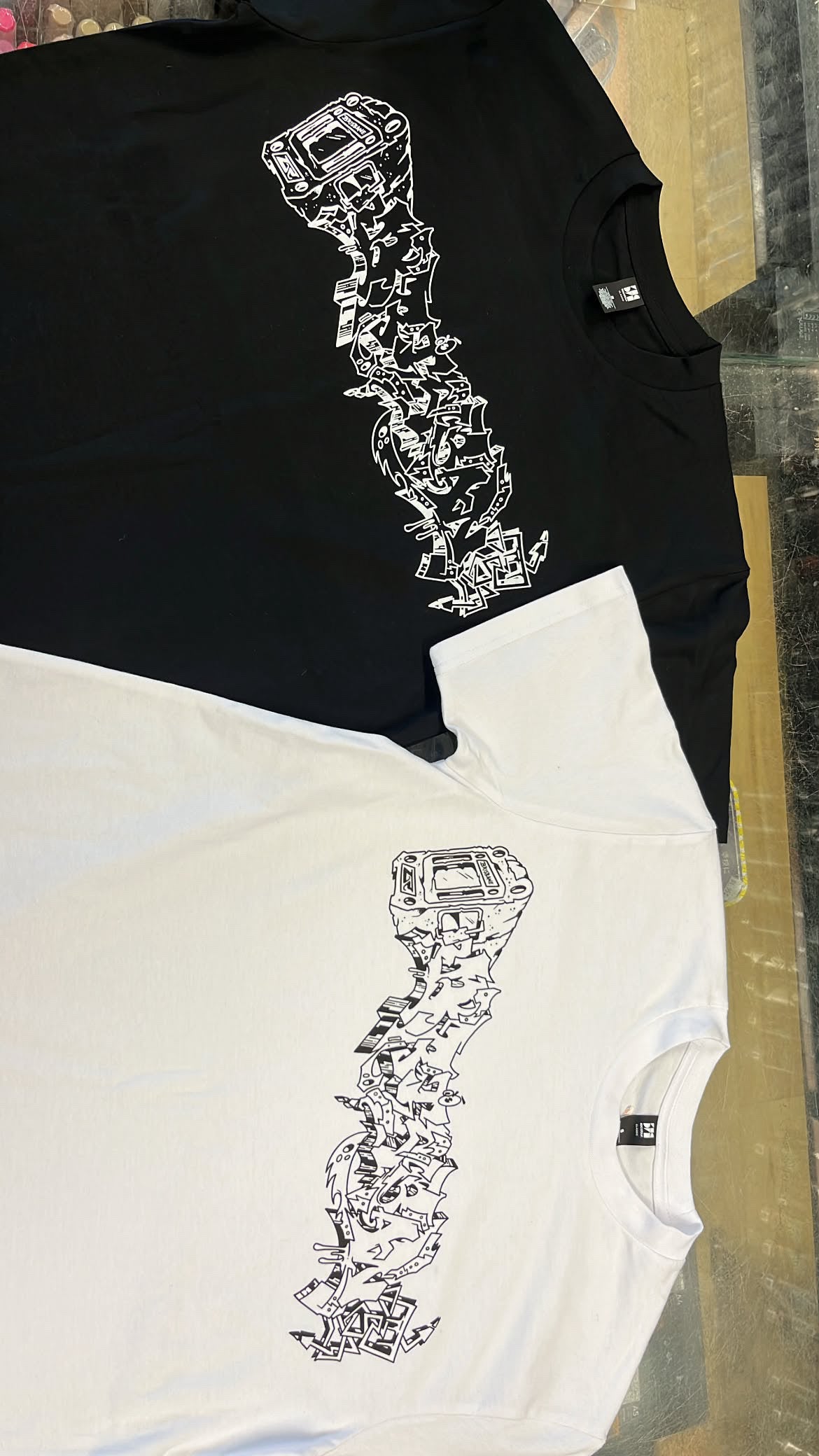 Brisbane Front Print T-Shirt- White