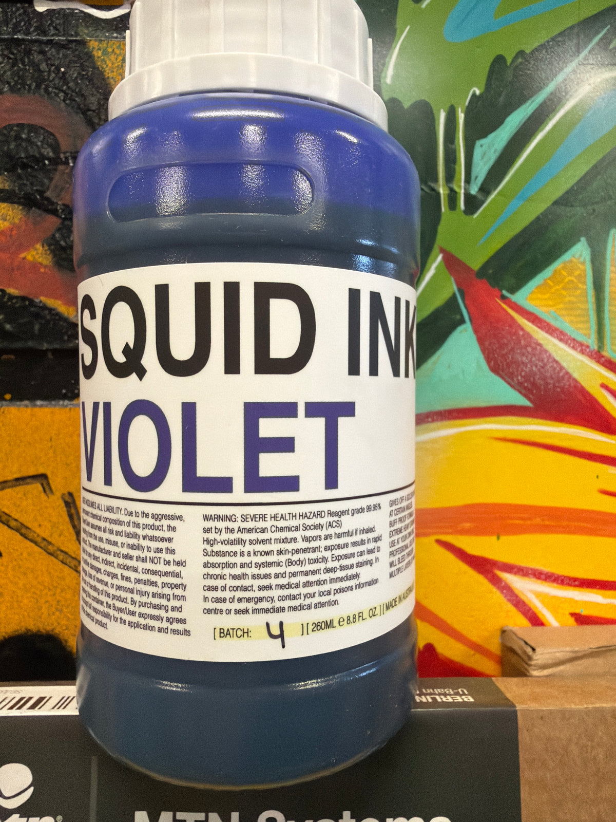 Squid Ink - Violet.