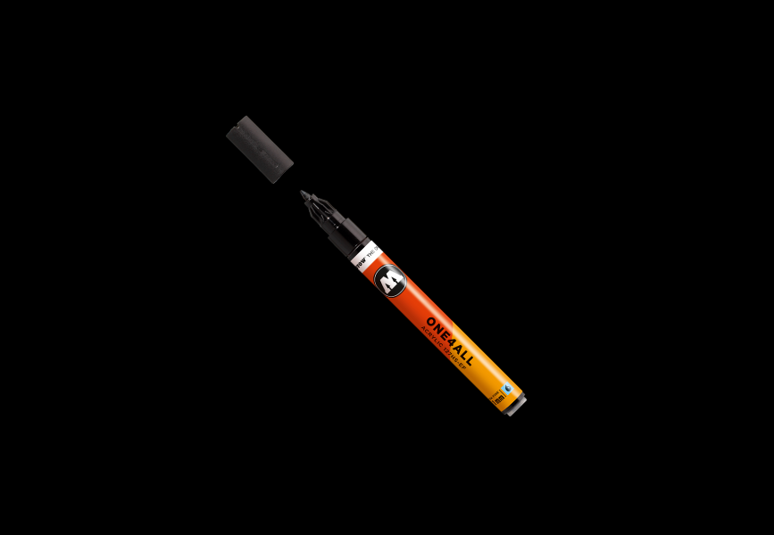 MOLOTOW™ ONE4ALL Marker 127HS EF - 180 Black