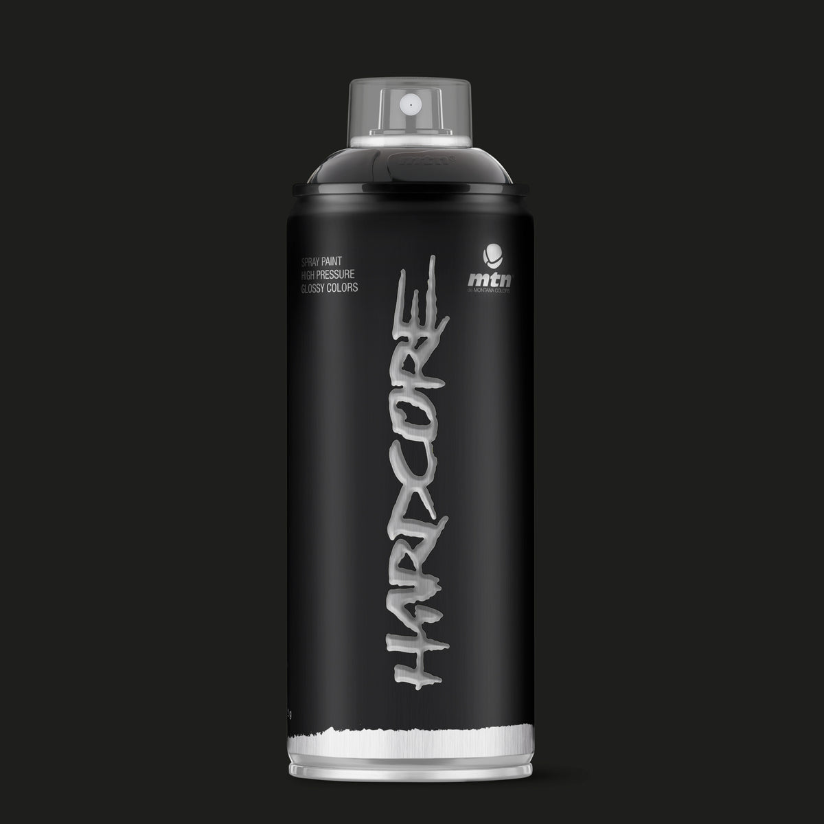 MTN Hardcore Spray Paint - RV9011 - Gloss Black