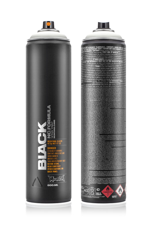 Blk 600-9105. Montana Black NC Formula - White