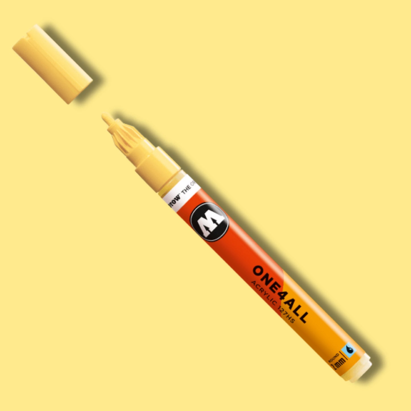 Molotow ONE4ALL Marker 127HS - 115 Vanilla Pastel