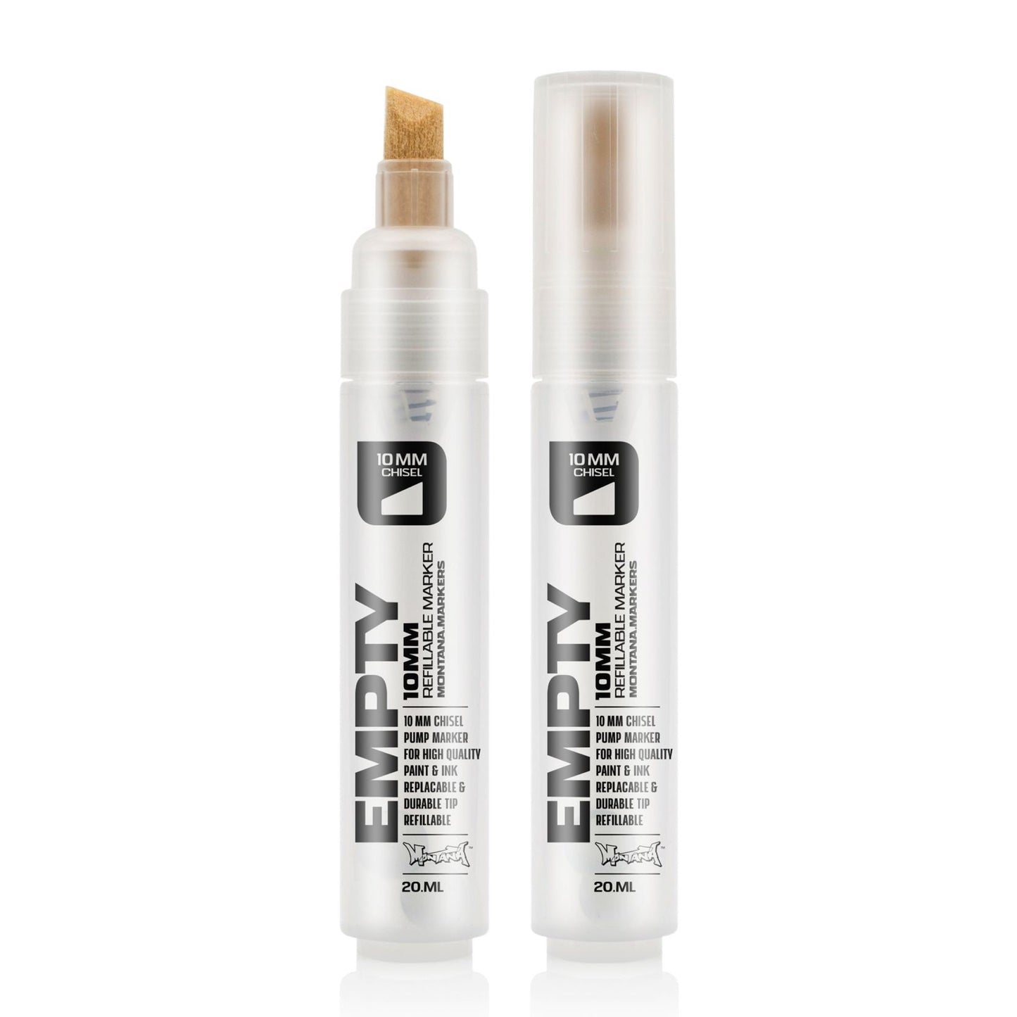 Montana Empty Marker 10mm Chisel Tip
