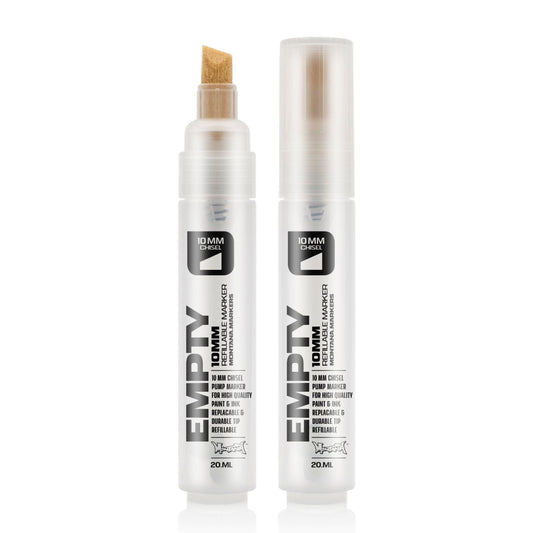 Montana Empty Marker 10mm Chisel Tip