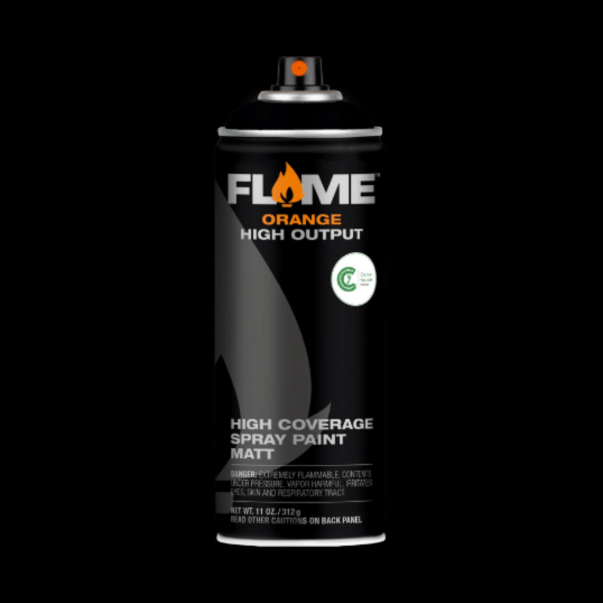 FO-901. Flame Orange - Thick Black