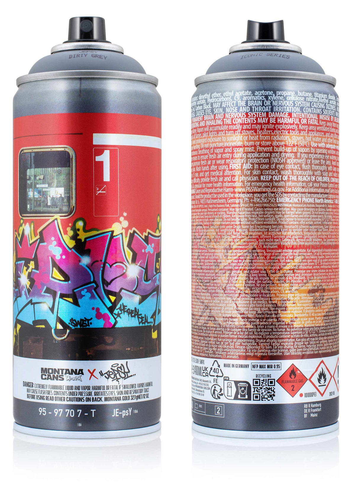Montana Cans X Jepsy Limited Editon Can