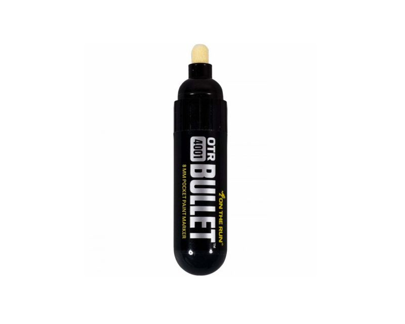 Otr - 4001 - Bullet Round tip 8mm black.
