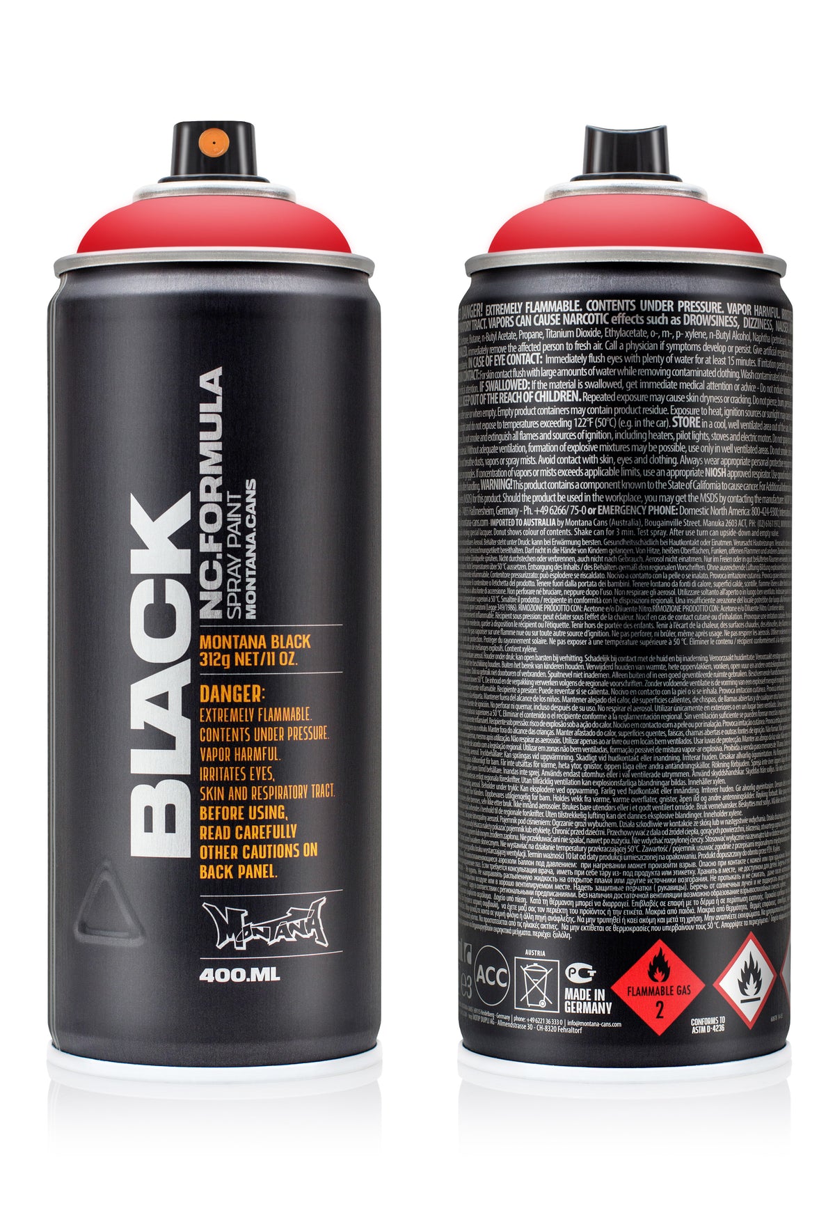 Blk-2093. Montana Black NC Formula - Code Red