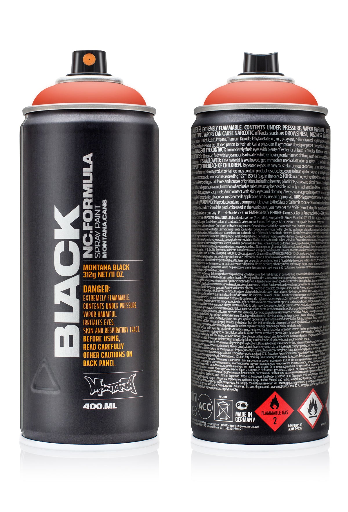Blk IN-3000. Montana Black NC Formula - Infra Red